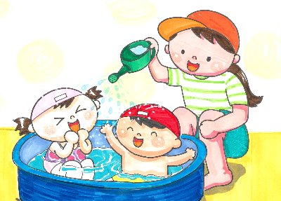 「水あそび」 ～ 超暑い夏を元気に過ごそう！ ～